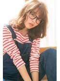 ゆるふわウェーブ×シースルーバング☆