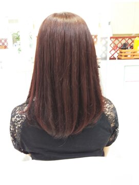 美容室 アネックス(ANNEX) 【SNSで話題】THROWカラー　さらツヤピンクパープル