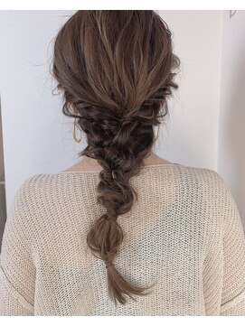 ヘア ケア ディエイチケー(HAIR CARE DHK) 編みおろしスタイル