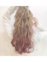 フェアリーテール つきのわ店&nbsp;ベージュブロンドグラデーション