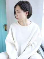 バース(BIRTH)&nbsp;天神【BITRH】耳かけワンレンボブ×ダークアッシュ 2