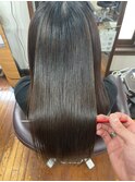 なめらか髪質改善うる艶ストレート