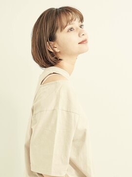 エンタク 新宿三丁目店(enntaku) マロンベージュ/Aライン/かきあげ/くすみカラー[新宿三丁目]