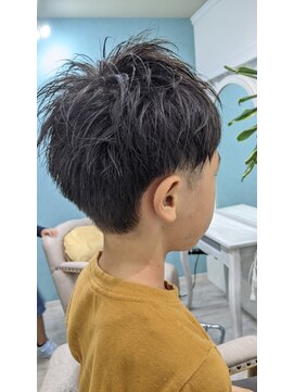 アンティークベル 南柏(ANTIQUE BELLE) 【ANTIQUE BELLE】★キッズカット刈り上げツーブロック★