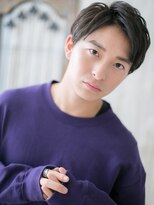 モッズヘアメン 名護大東店(mod's hair men) ≪mod's men≫ダークアッシュでハンサムマニッシュショートa