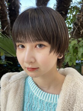 ピークアブー アヴェダ アトレ恵比寿(PEEK-A-BOO AVEDA) 前髪ありウルフ/20代30代40代50代大人可愛い/ショートウルフ