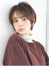 アグ ヘアー ジゼル 花巻店(Agu hair gisele) 《Agu hair》ビターショコラカラーが可愛い★こなれショート