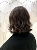【白髪ぼかし】30代40代50代ミディアムボブ