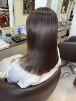 コアフィールフィス(COIFFURE fils)&nbsp;《見附　今町》M3D ダークベージュ　艶ロング