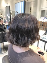 ネオリーブギンザ 銀座店(Neolive GINZA)&nbsp;髪の毛伸ばし中の方にもオススメの低温デジパで作るボブパーマ