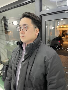 ウェルネス(Wellness) スキンフェードツイストスパイラルツーブロックマッシュ67