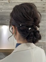 結婚式お呼ばれヘア【肥田亜沙美】