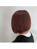 切りっぱなしボブ