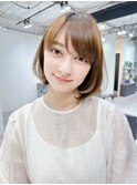 ☆内巻きワンカール艶髪ボブ