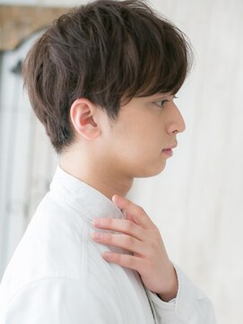 モッズヘアメン 札幌月寒店(mod's hair men) 好感度◎フルバング束感オーガニックカラーショートn札幌月寒