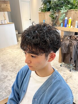 グーフィー(GOOFY) メンズ　ショートパーマ