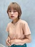 【新規】カット＋根元カラー （白髪染めも可）     ￥5450