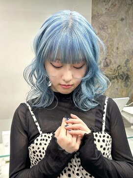 ソル ジングウマエ(SOL JINGUMAE) ミルクティーベージュダブルカラーグレージュカラーハイライト