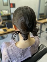 ウェイビー 桜木町店(WAVY)&nbsp;【WAVY hair set】韓国風タイトツイン団子