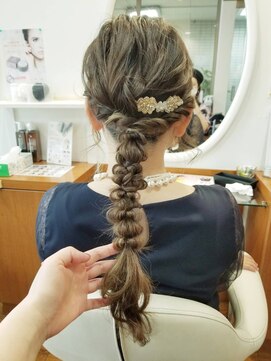 イムス マドモアゼル(imus madomoazel) あみおろしアレンジ