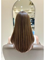 タヤ ひばりが丘店(TAYA)&nbsp;艶髪straight/アッシュベージュ