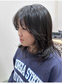 顔周りレイヤースタイル