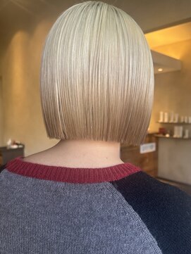 デコ(DECO) 【風和】ハイトーン×切りっぱなしボブ