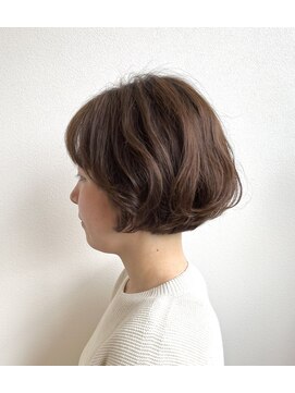 ハル ヘアラボ(HARU hair labo) くせ毛活かし　ミニボブ
