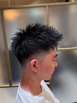 アレアル 広島並木通り店(ALEAR)&nbsp;フェード×スパイキーショート