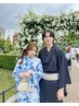 【メンズ和装】デート・観光に♪浴衣レンタル＋着付け＋小物