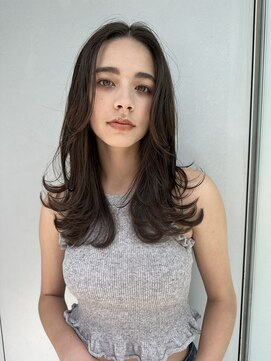 ラグゼ(Luxe) 柔らかレイヤー【Luxe鹿田優太】くびれヘア/ハイライトカラー