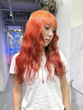 グロウ 渋谷(grow) 【ビビットオレンジ×ウェーブレイヤー】