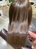 似合わせカット＋酸性ストレート￥28200