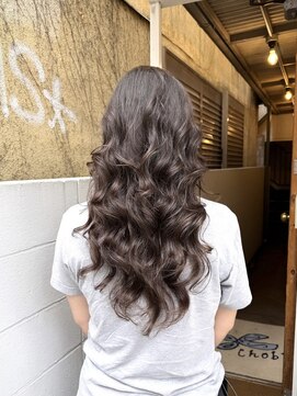 チョビー(Chobii) 表参道コテ巻き風パーマ デジタルパーマ くびれヘア 韓国風