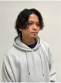 ミディアムパーマ/ツイスパ/名古屋/メンズサロン