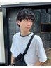 《フルコース人気No.2》men'sカット+パーマ＋トリートメント ￥12000