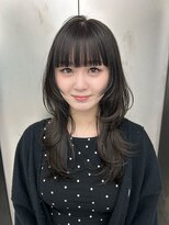 ビューナゴヤ 名駅(VIEW NAGOYA)&nbsp;レイヤーカット/ハッシュカット/オリーブグレージュ/くびれヘア