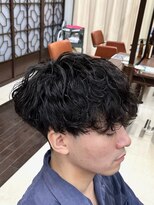 オゼル(OZEL)&nbsp;men's/MEN'S/メンズカット/メンズパーマ/郡山/波打ちパーマ/眉毛