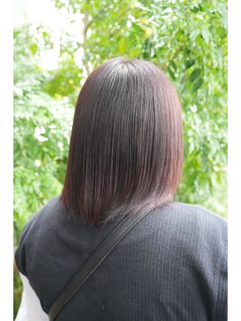 チェロ 中町(CHERO) ★美髪ストレートヘア＃髪質改善＃レトロピンクベージュ