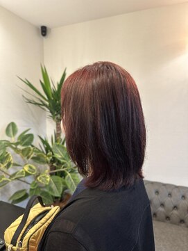 ヘアドクターベガ(hair Dr.VEGA) ヘナからヘアカラーに移行中