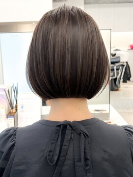 ゴカン バイ ジル ブラン 名古屋(Gokan by JIL BLAN) ハイライトバレイヤージュダブルカラーショートカット30代40代