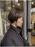 髪質改善酸性ストレートショート用賀