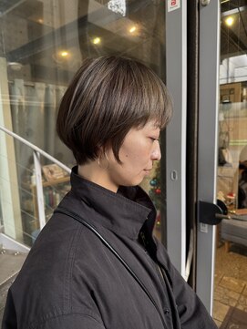 カシュカシュ(cache cache) 髪質改善酸性ストレートショート用賀