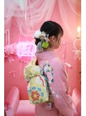 シニヨンヘア