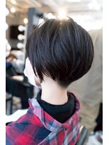 シャロン(SHARON) 【SHARON原宿】ディープグレー×刈り上げショート