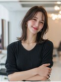 大人かわいいくびれヘア