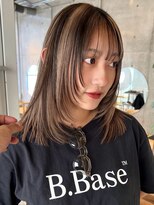 ヒュエ 表参道(Hue) ベージュカラー/ブリーチ/レイヤーカット/髪質改善._.