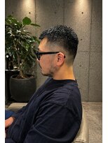 ザ サード プレイス トーキョー ギンザ(THE THIRD PLACE TOKYO GINZA)&nbsp;【銀座メンズ】フェードクロップスタイル