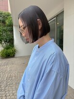 チクロヘアー(Ticro hair)&nbsp;@nkkn15  顎ラインbob / ミニボブ