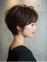 ルーファス 下北沢(Ruufus) 【40代50代60代】似合わせ大人ショート/前髪あり/髪質改善